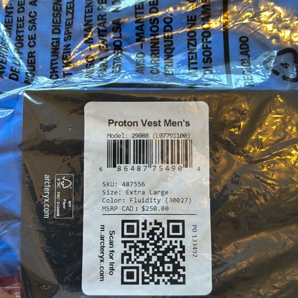 Proton Vest Men’s - Picture 3 of 5